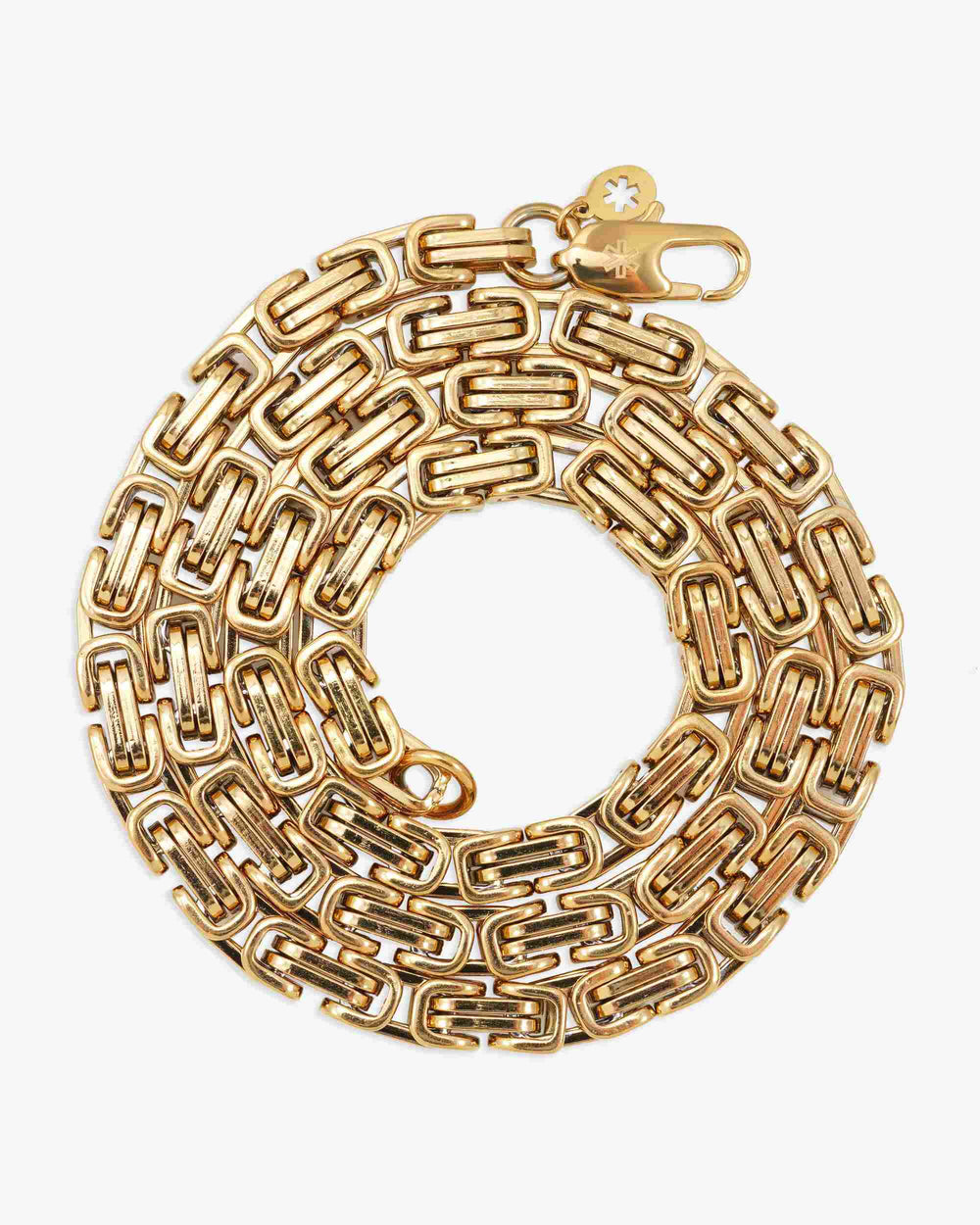 6mm byzantine chain 14k gold icecartel up