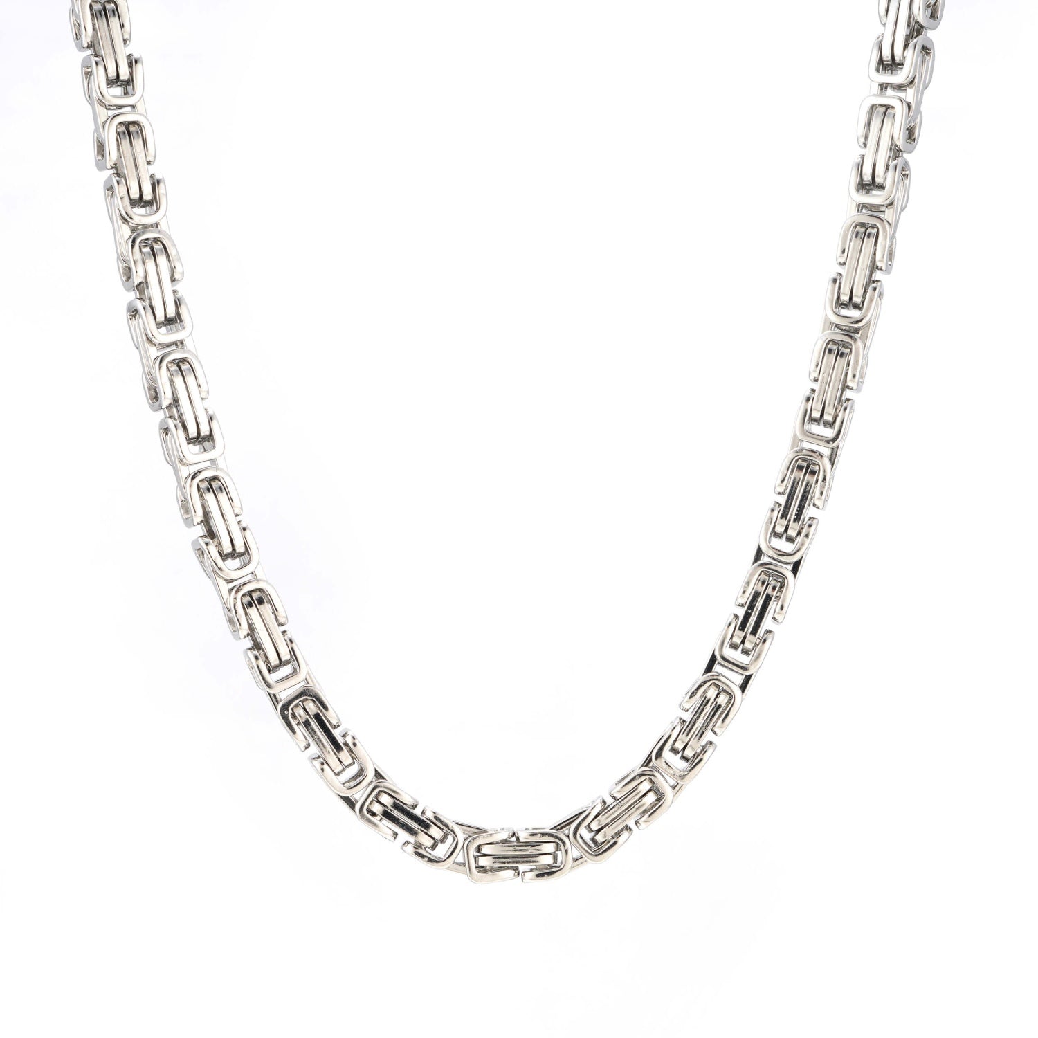 6mm byzantine chain 14k white gold icecartel main
