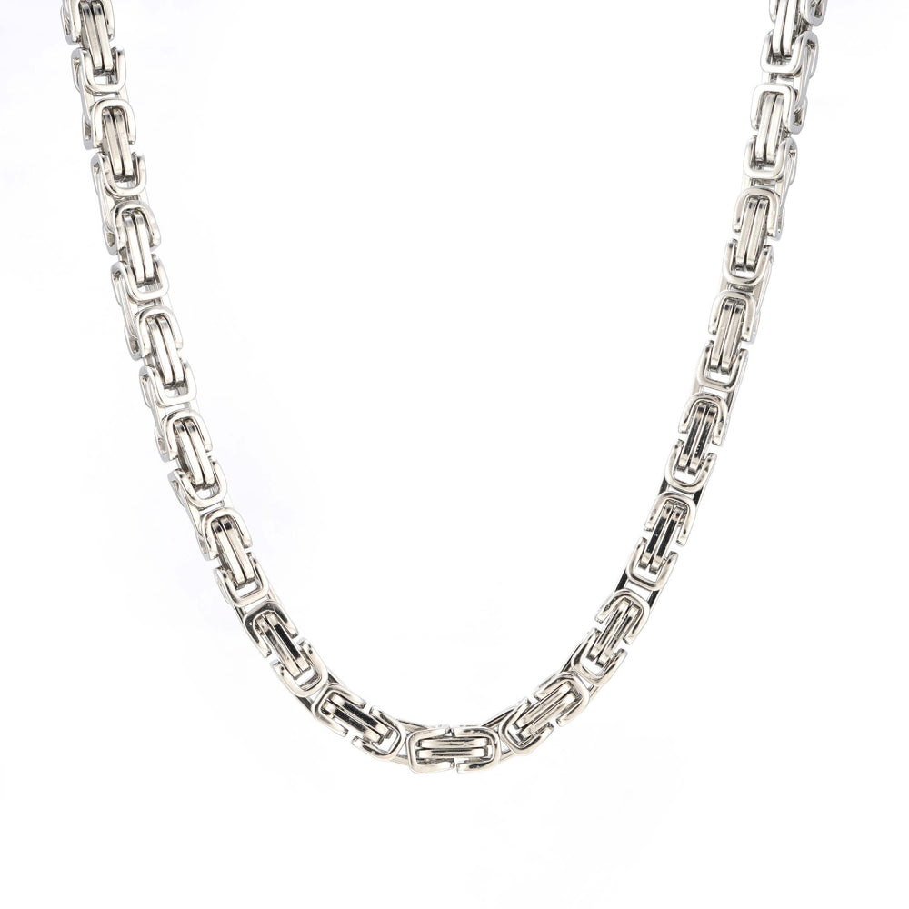 6mm byzantine chain 14k white gold icecartel main