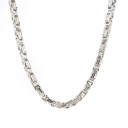 6mm byzantine chain 14k white gold icecartel main
