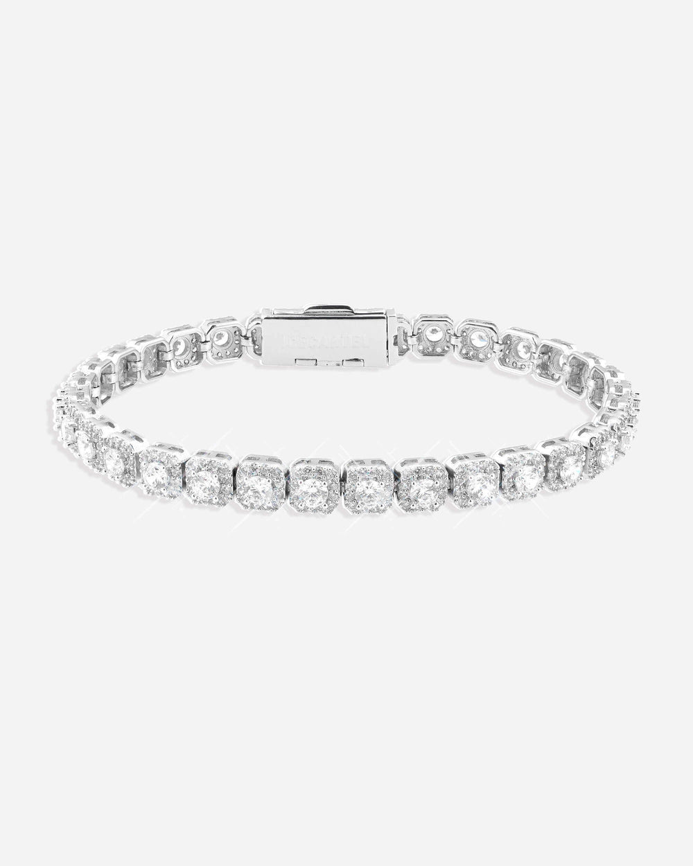 6mm clustered tennis bracelet 14k gold icecartel px main new main