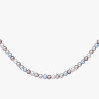6mm colorful pearl necklace