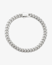6mm cuban link bracelet 14k white gold icecartel main new