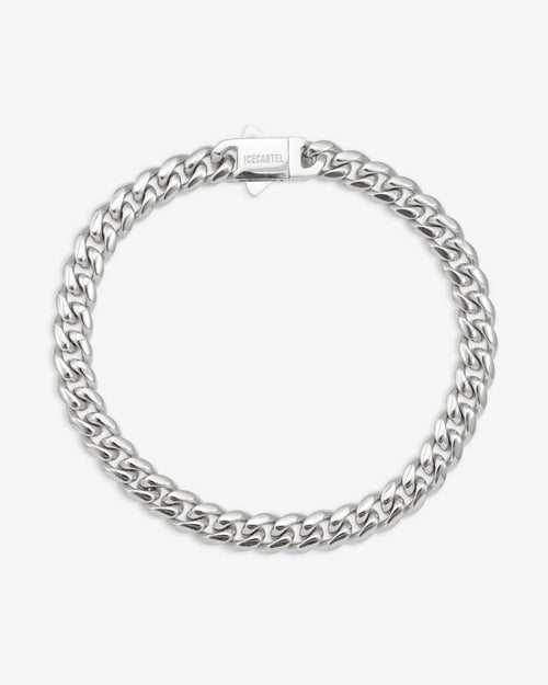 6mm cuban link bracelet 14k white gold icecartel main new