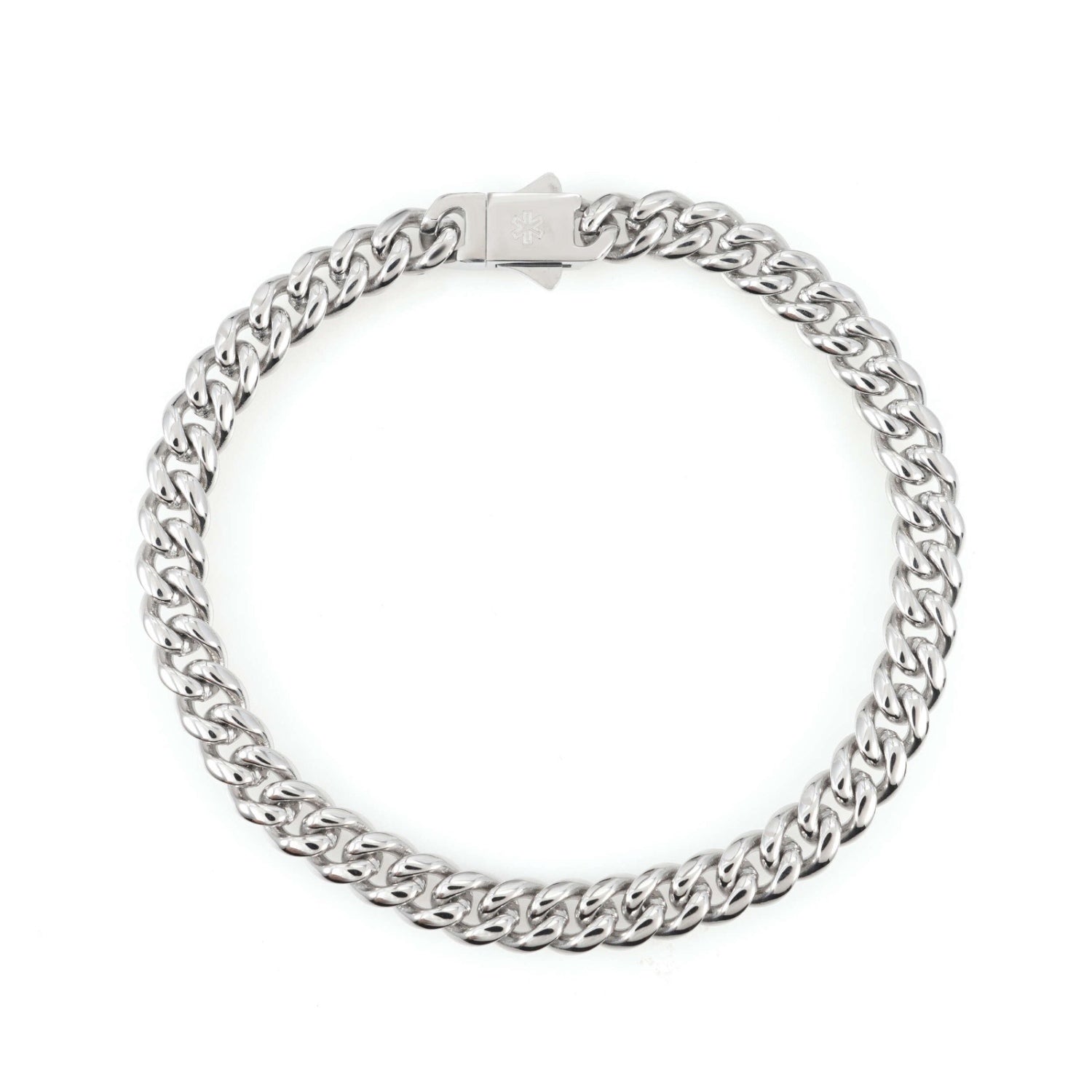6mm cuban link bracelet 14k white gold icecartel main