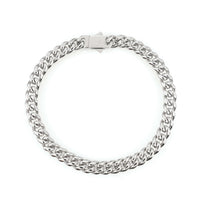 6mm cuban link bracelet 14k white gold icecartel main