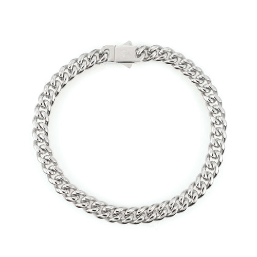 6mm cuban link bracelet 14k white gold icecartel main