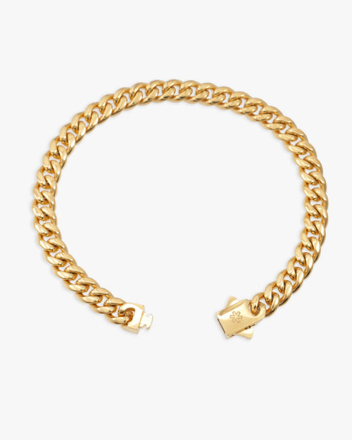 6mm cuban link bracelet 14k yellow gold icecartel main newest gray