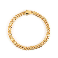 6mm cuban link bracelet 14k yellow gold icecartel main_1