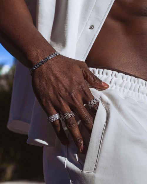 6MM Cuban Link Bracelet Silver