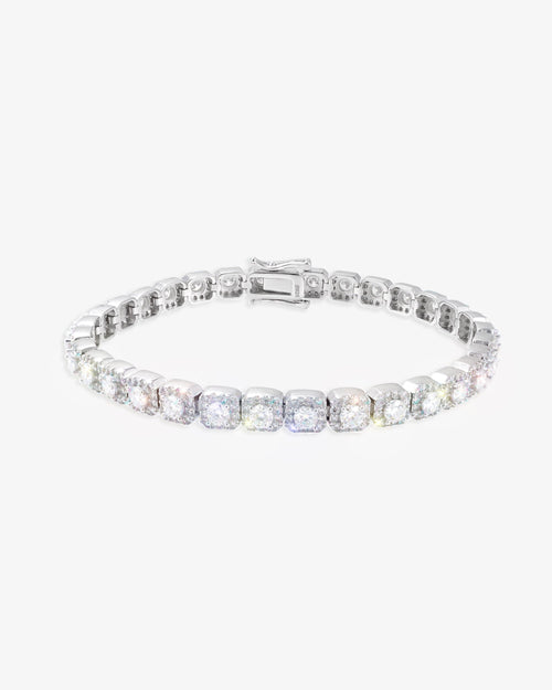 6mm moissanite clustered tennis bracelet 14k gold icecartel new px shoot white new main