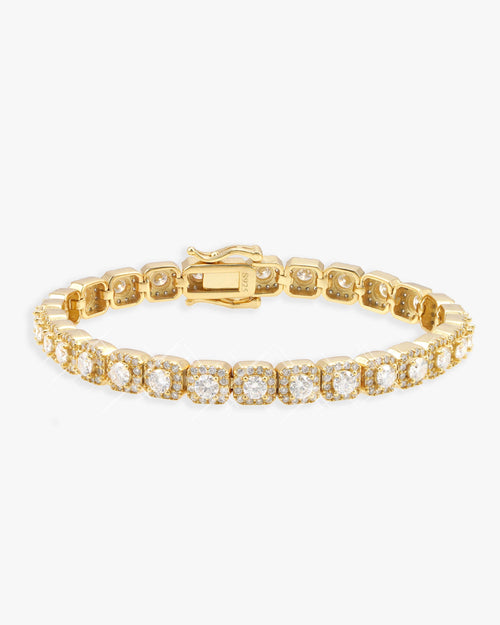 6mm moissanite clustered tennis bracelet 14k gold icecartel new px shoot yellow main