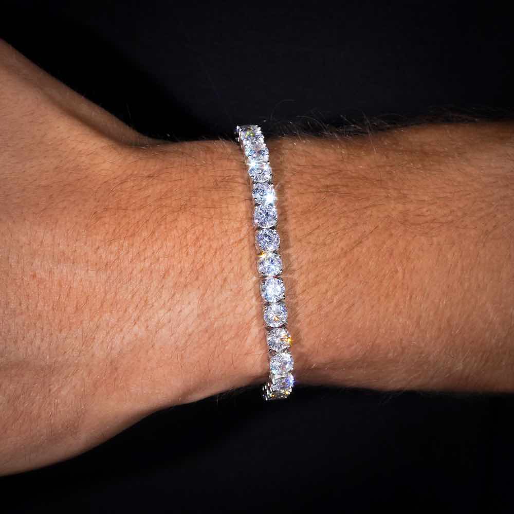 6MM Moissanite Tennis Bracelet Model 2