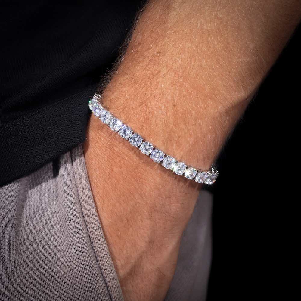 6MM Moissanite Tennis Bracelet Model