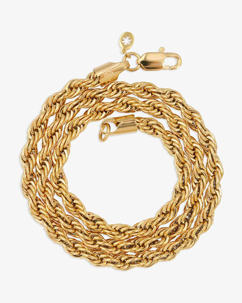 6mm rope chain 14k gold icecartel up