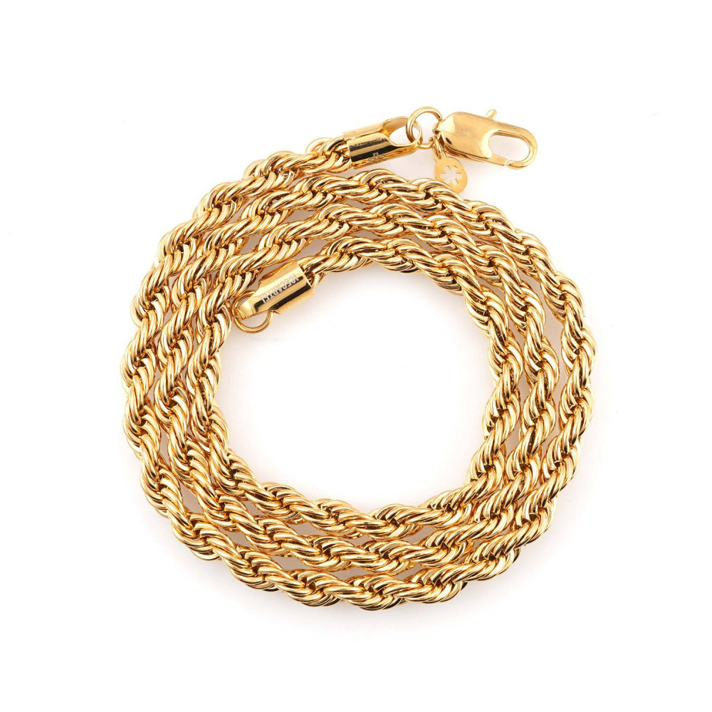 6mm rope chain 14k yellow gold icecartel up