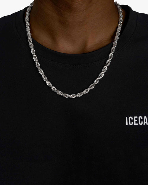 6mm rope chain silver icecartel model