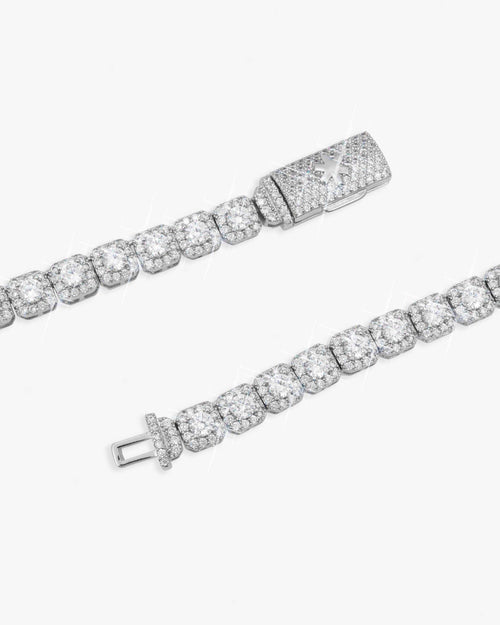 6mm vvs clustered tennis chain 14k gold icecartel icecartel lock