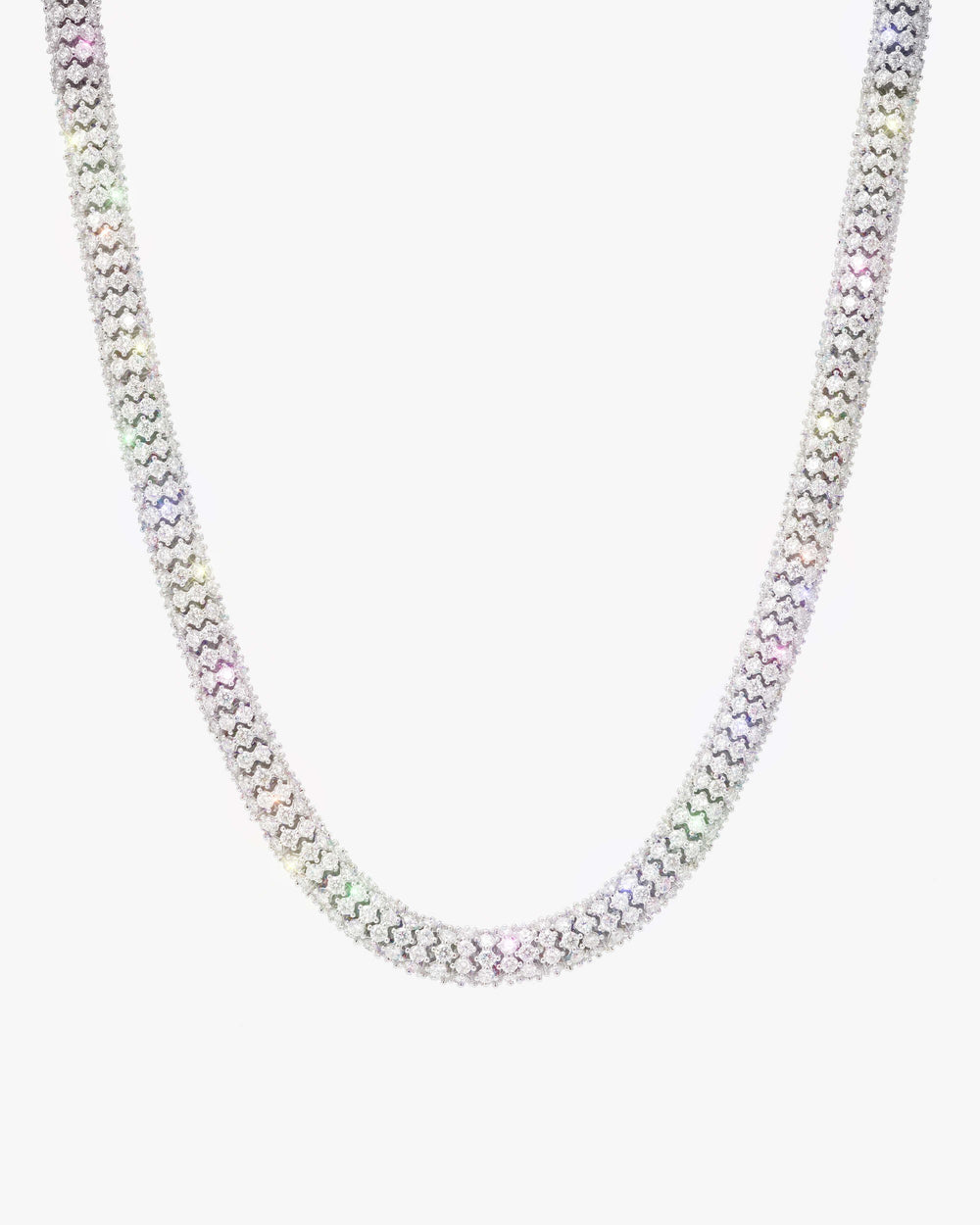 7mm moissanite spiral link chain icecartel main