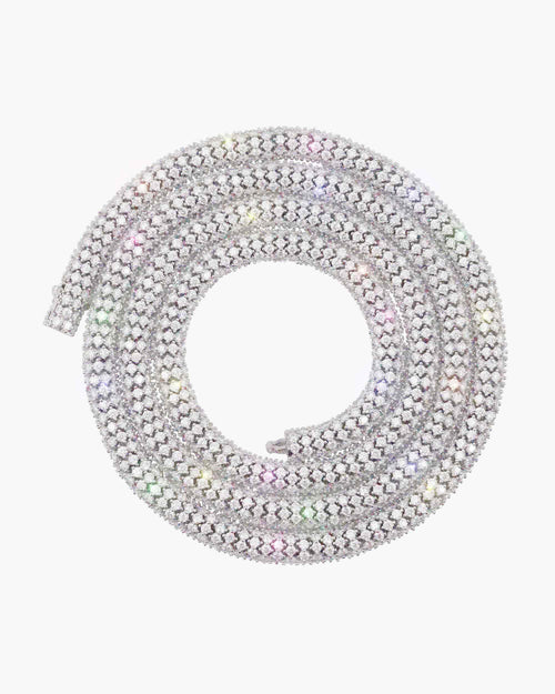 7mm moissanite spiral link chain icecartel top