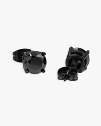 7mm black vvs earrings icecartel px
