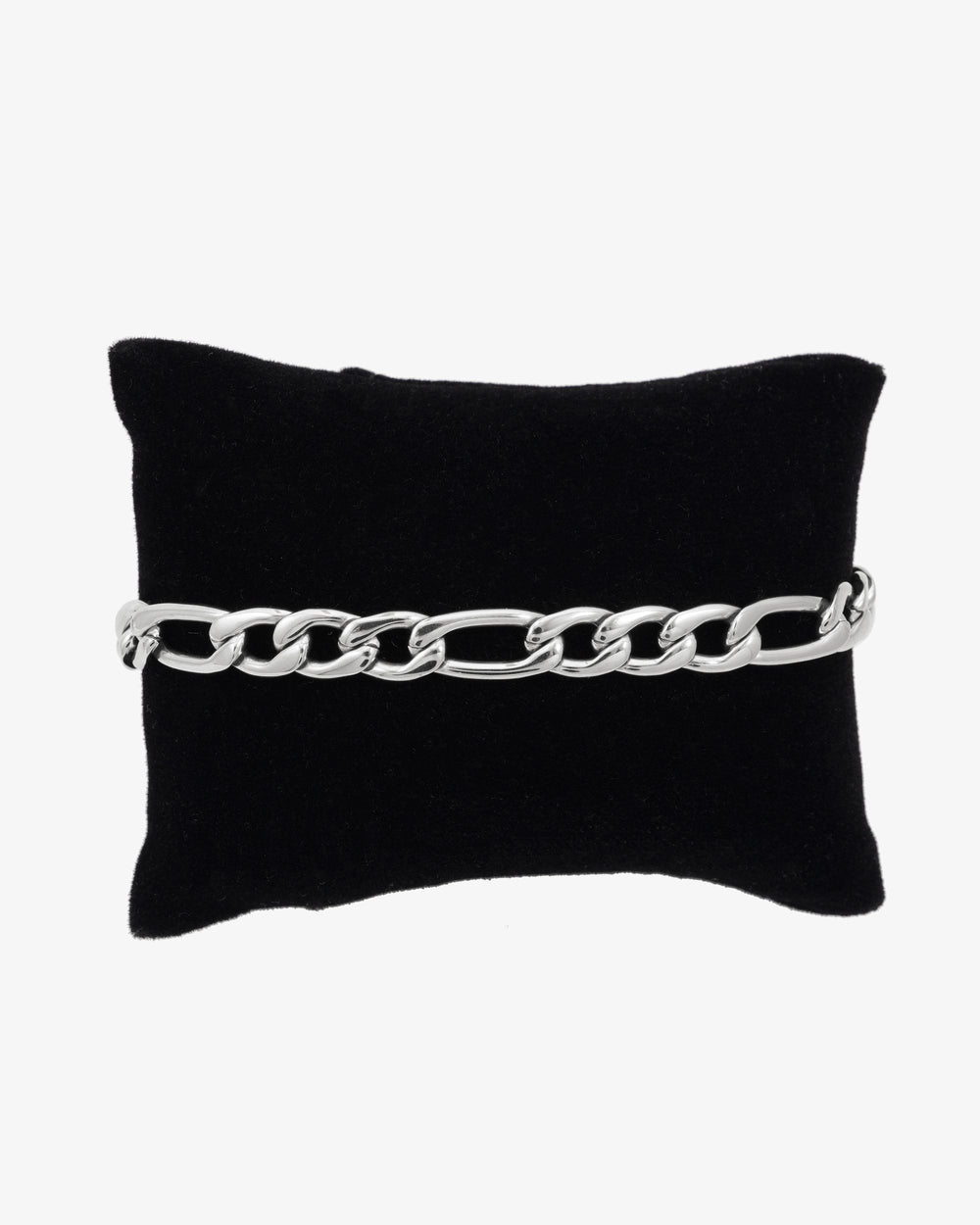 7mm figaro bracelet 925 silver icecartel display new