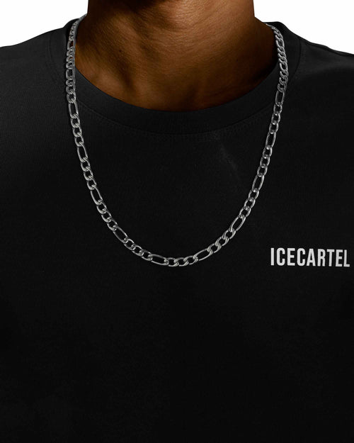 7mm figaro chain 925 silver icecartel new model