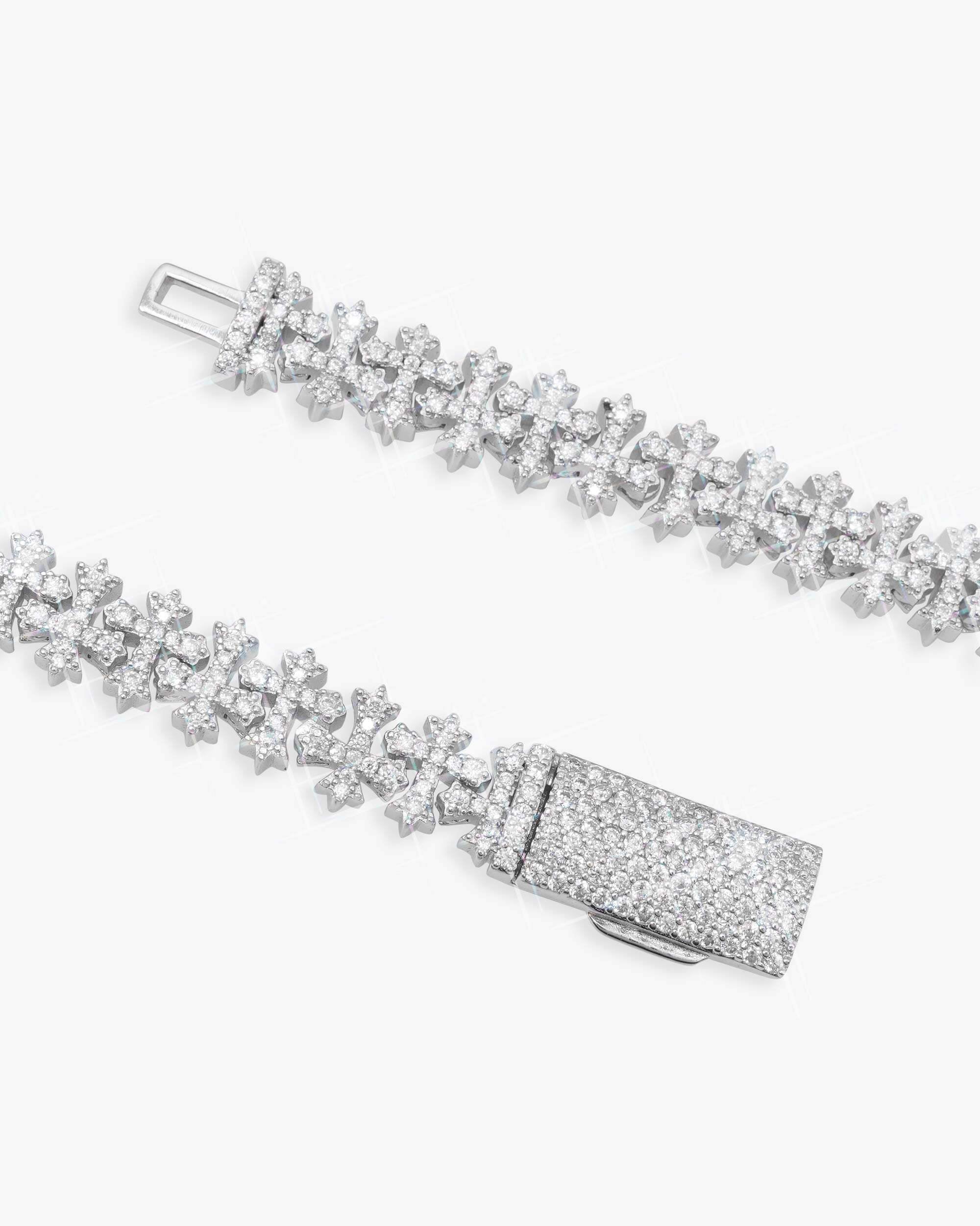 8.5MM Iced Out Cross Link Chain 14K Gold - IceCartel™ 8.5MM Iced Out Cross Link Chain 14K Gold - IceCartel™