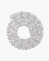 8.5MM Moissanite Mixed Cut Chain - White Gold