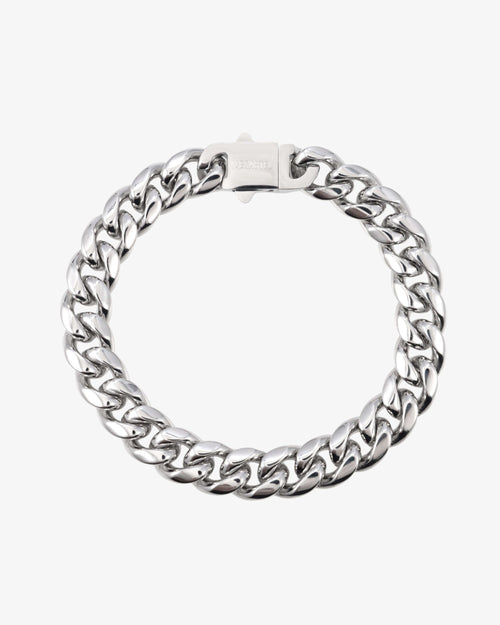 8mm cuban link bracelet 14k white gold icecartel main new