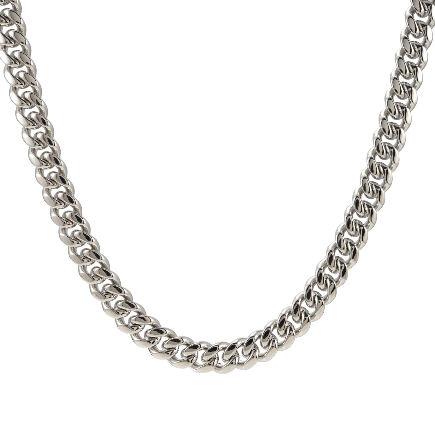 8mm cuban link chain 14k white gold icecartel main
