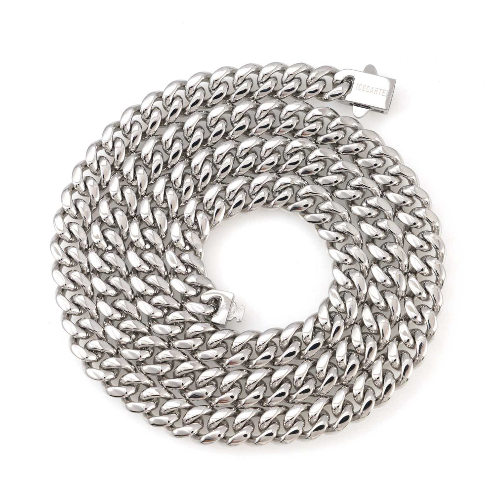 8mm cuban link chain 14k white gold icecartel up