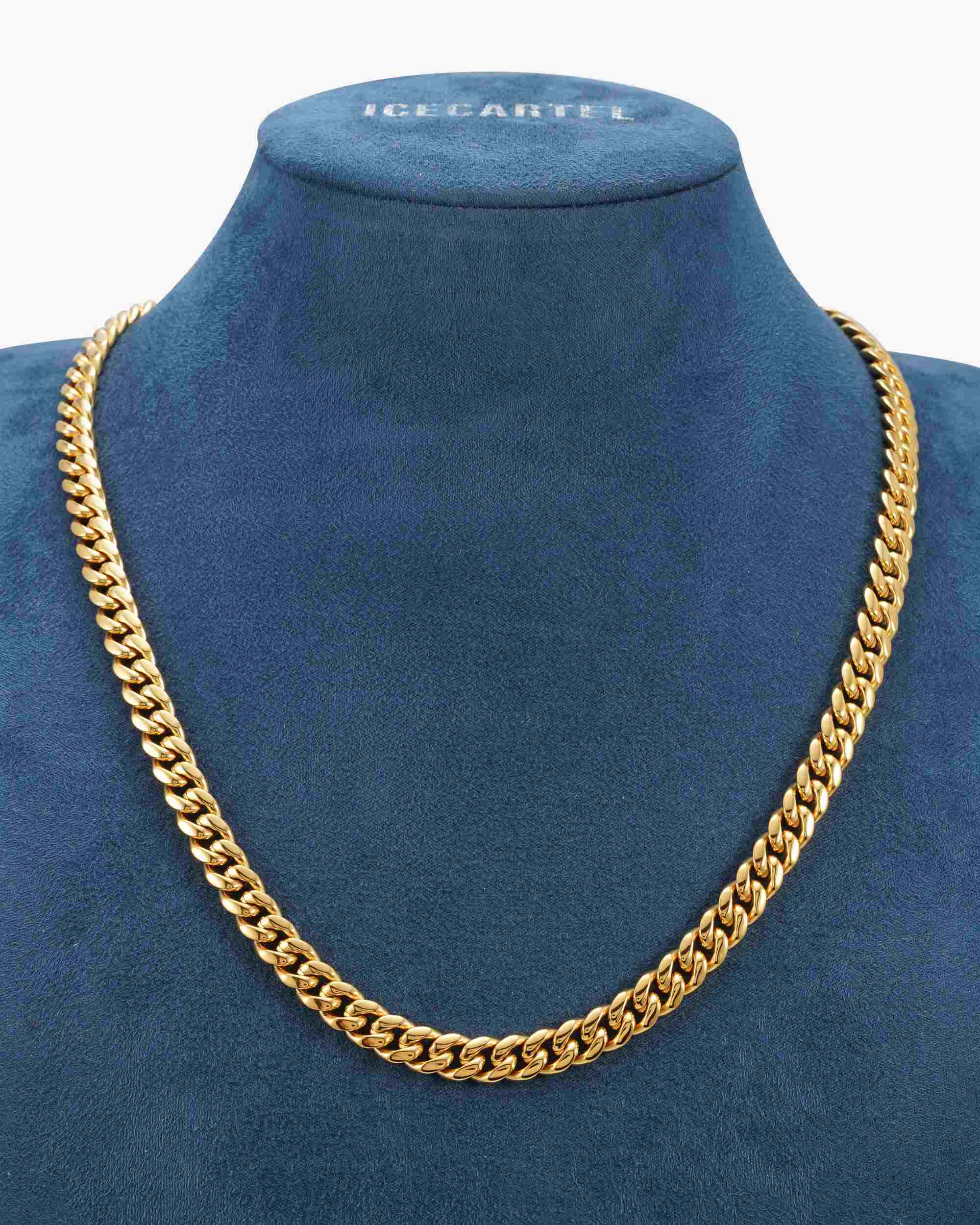 Men's 8MM Cuban Link Chain - IceCartel