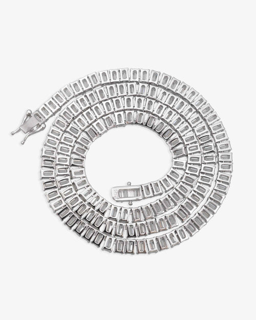 8mm moissanite baguette tennis chain icecartel bot