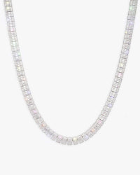 8mm moissanite hybrid baguette tennis chain icecartel white gold main