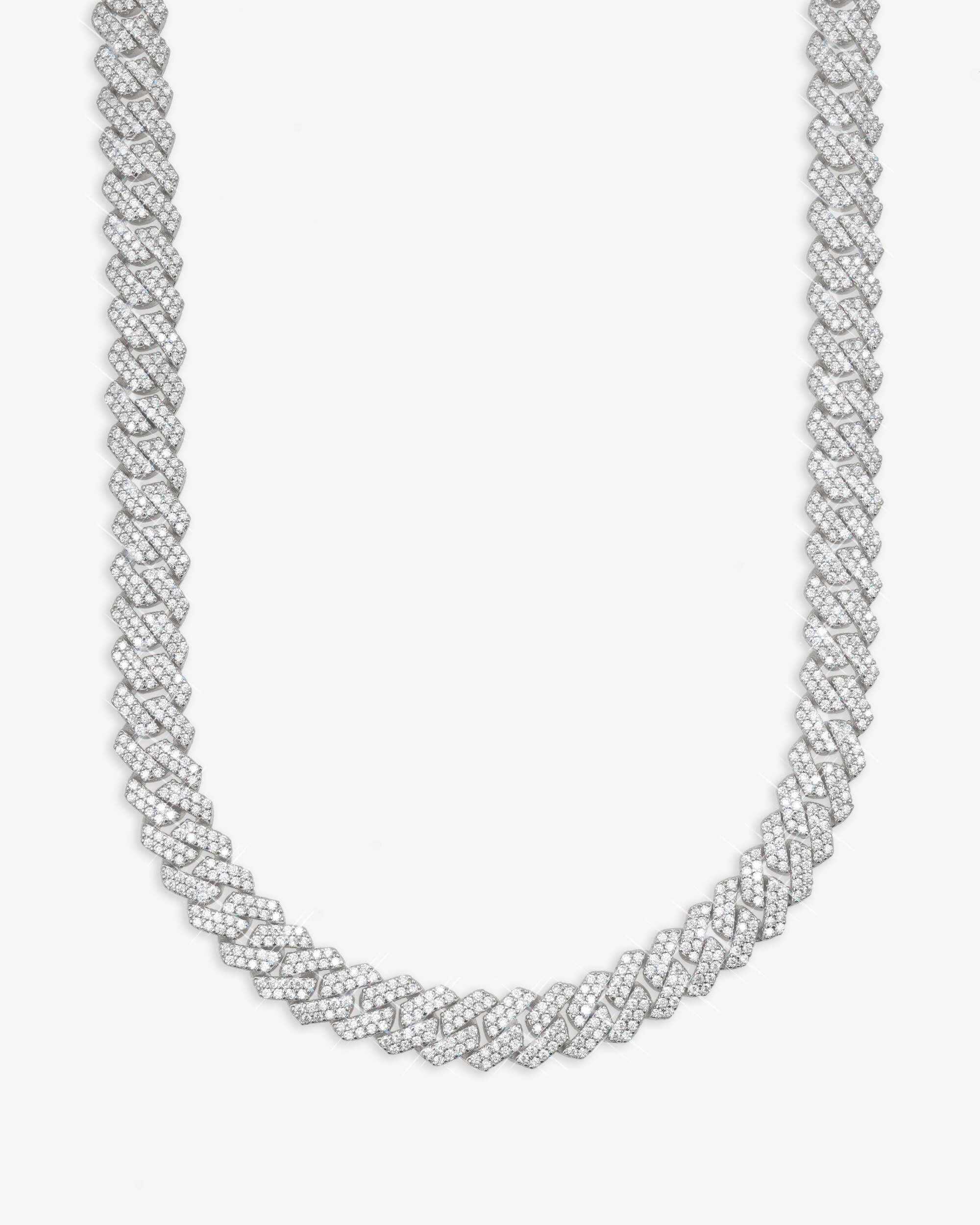 8MM Moissanite Prong Cuban Link Chain - IceCartel™