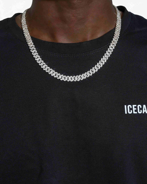 8mm moissanite prong cuban link chain 14k gold icecartel white model