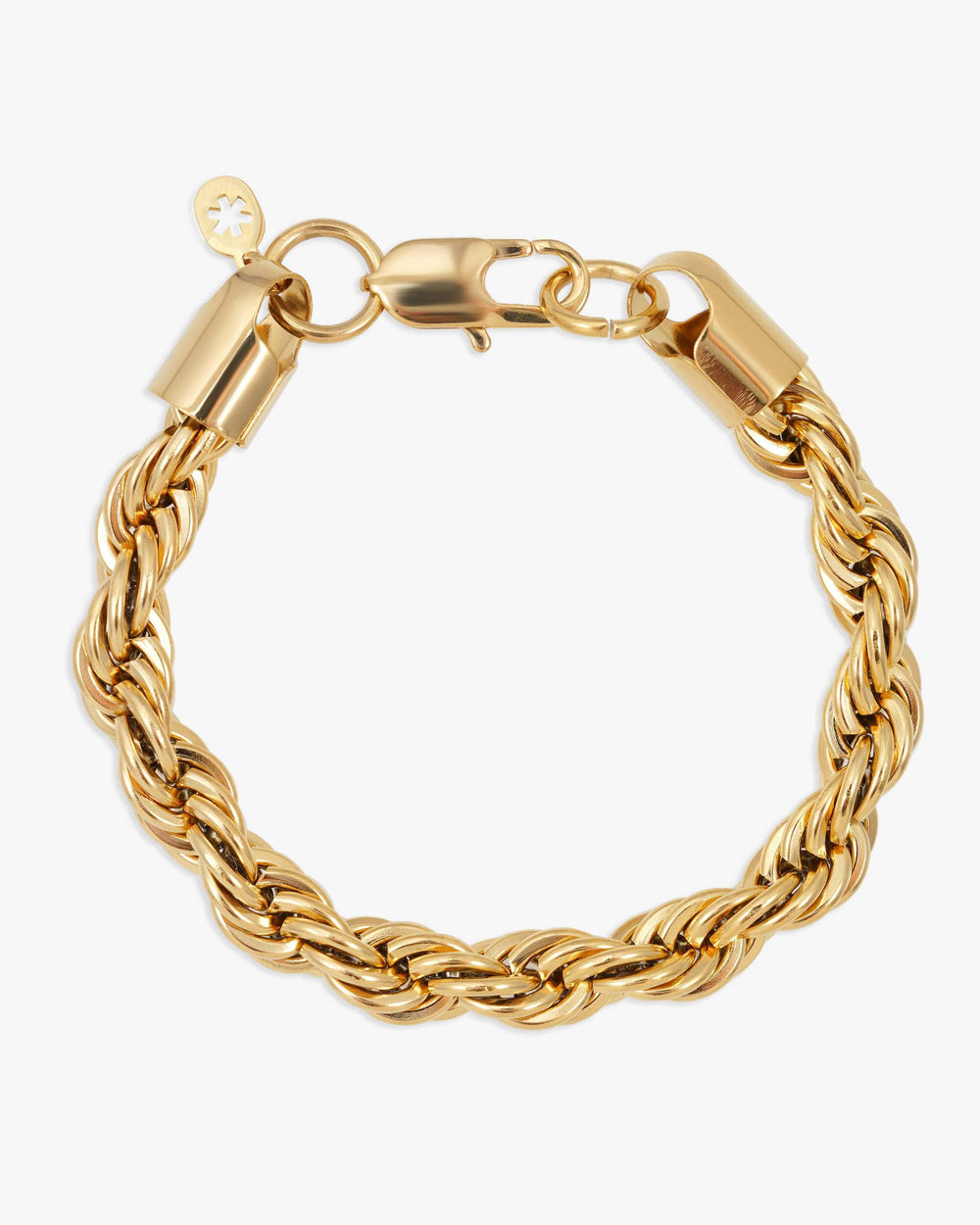8mm rope bracelet 14k gold icecartel main