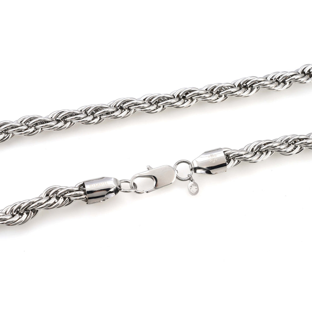 8mm rope chain 14k white gold icecartel lock