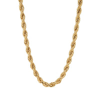 8mm rope chain 14k yellow gold icecartel front