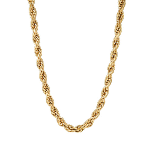 8mm rope chain 14k yellow gold icecartel front