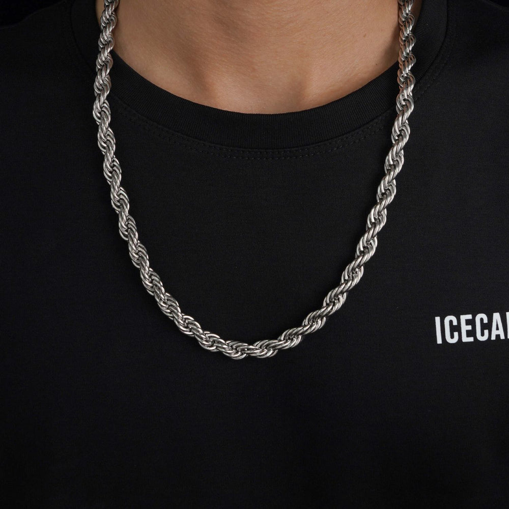 8mm rope chain 925 silver icecartel model