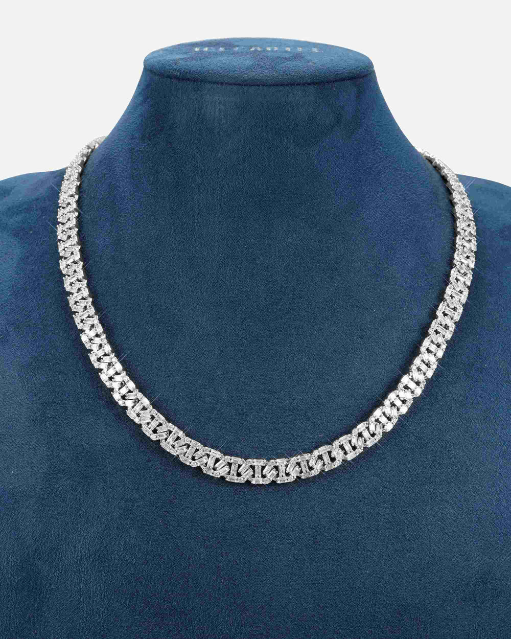 8mm vvs baguette mariner link chain 14k gold icecartel px display