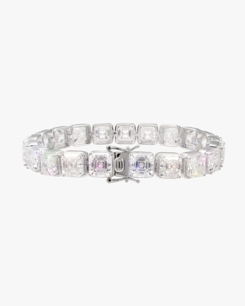 9mm moissanite asscher cut bracelet icecartel main