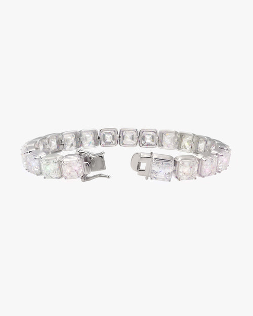 9mm moissanite asscher cut bracelet icecartel model