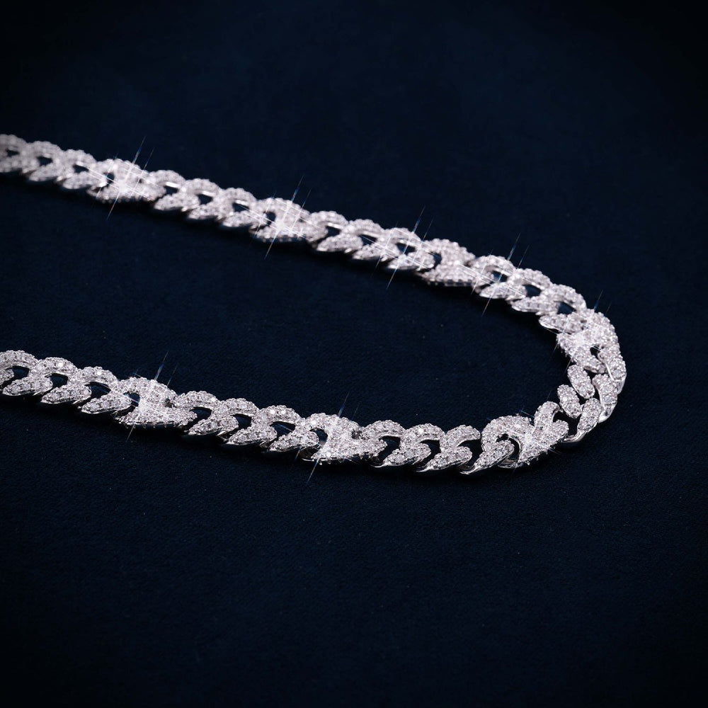 9MM VVS Mariner Link Chain 14K Gold side icecartel