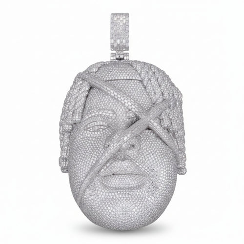 BIGXTHAPLUG Custom Diamond Pendant 14K Solid Gold 11