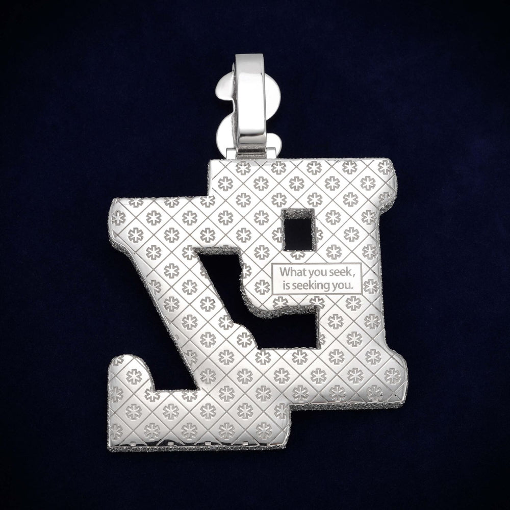 Custom Moissanite EZ Pendant 14K Gold Icecartel back