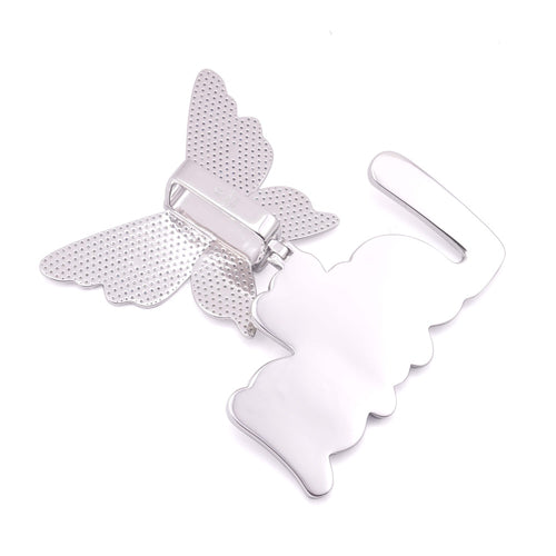 Custom moissanite laila pendant white gold 4