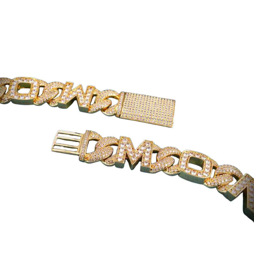 Custom Moneybag Chain Pendant 14K Gold clasp1